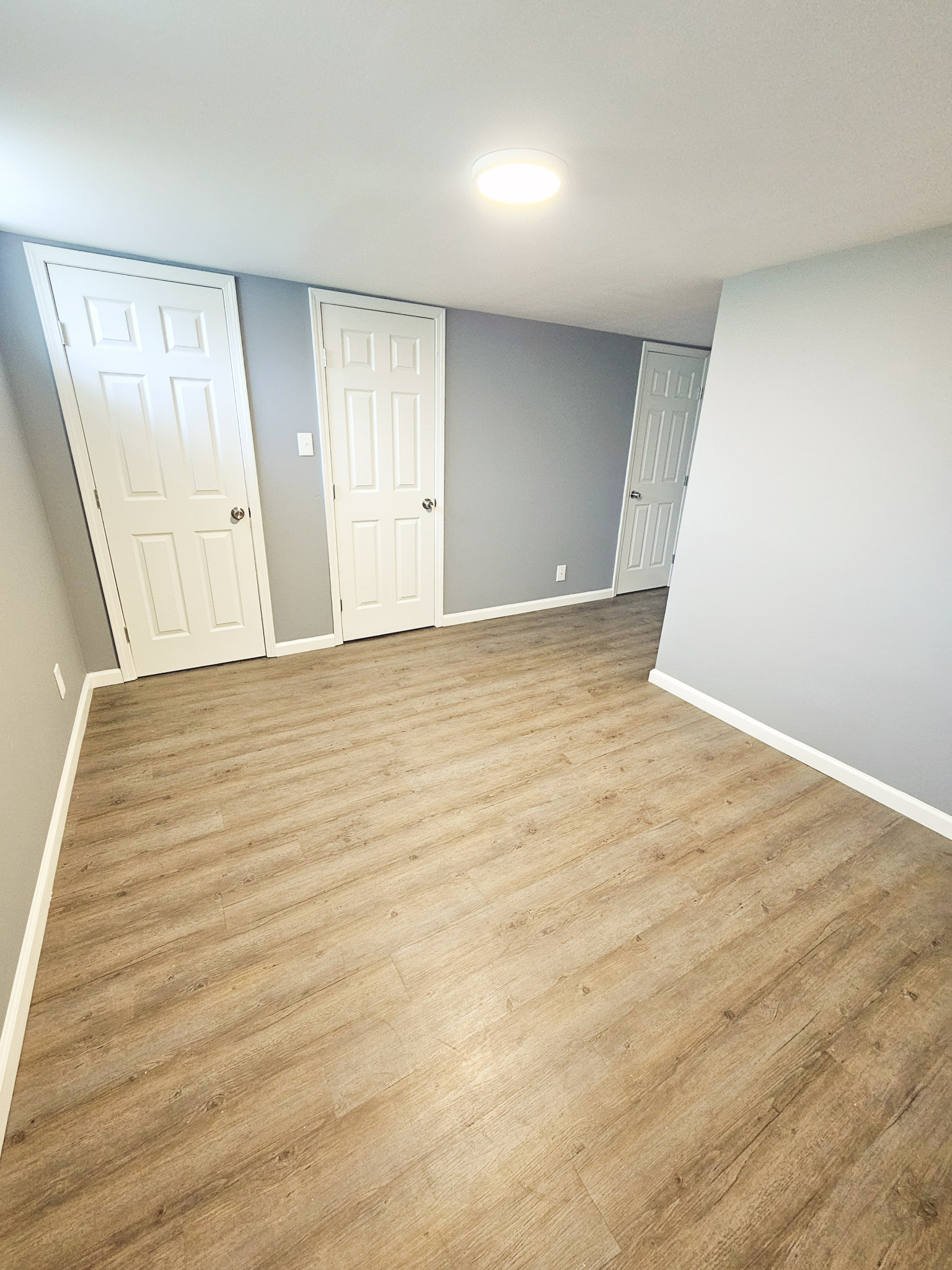 Basement finishing and remodeling project in St. Louis MO by HZ Construction
